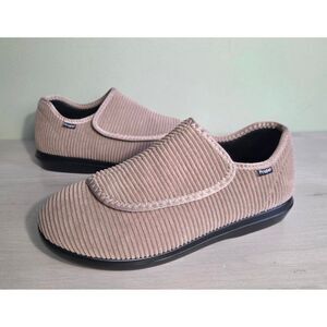 Propet Cush 'N Foot Corduroy Comfort House Shoes Sz. 11